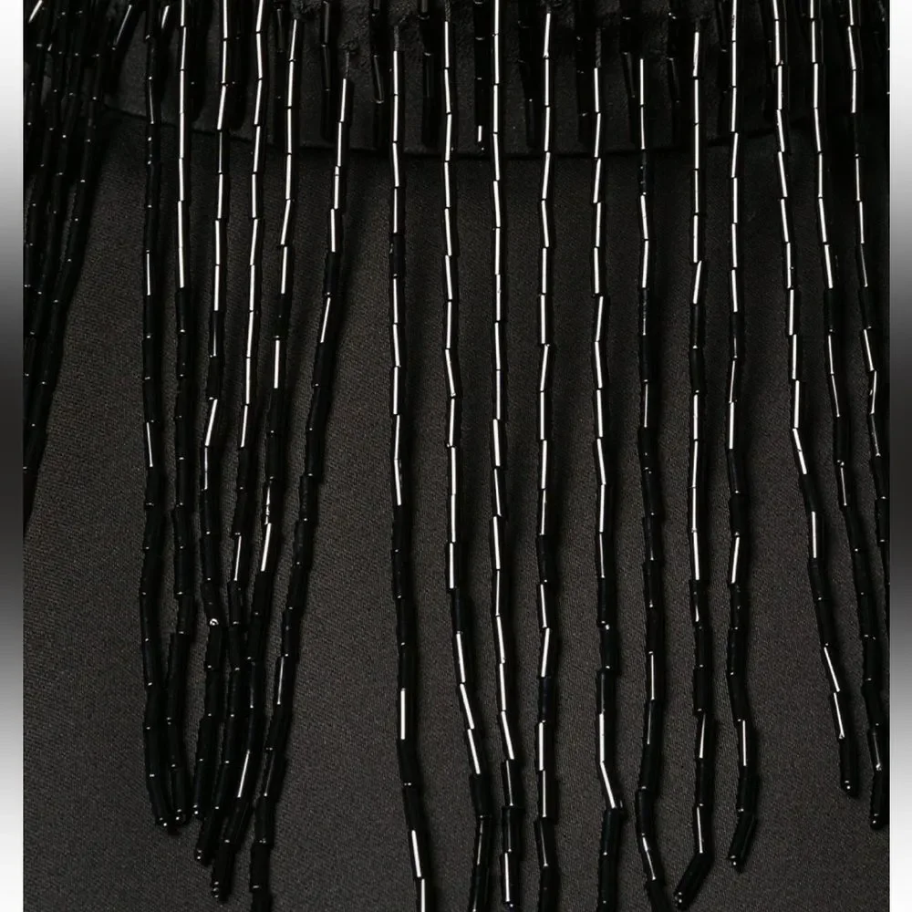 Christopher Kane Satin Fringe Dress - Picture 5 of 8